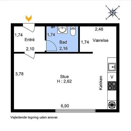 Charming In The Heart Of Norrebro, شقة